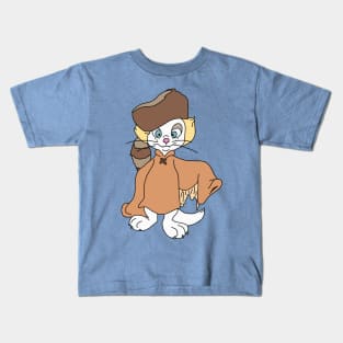 Rock-a-Doodle Edmund Cat Cartoon Kids T-Shirt